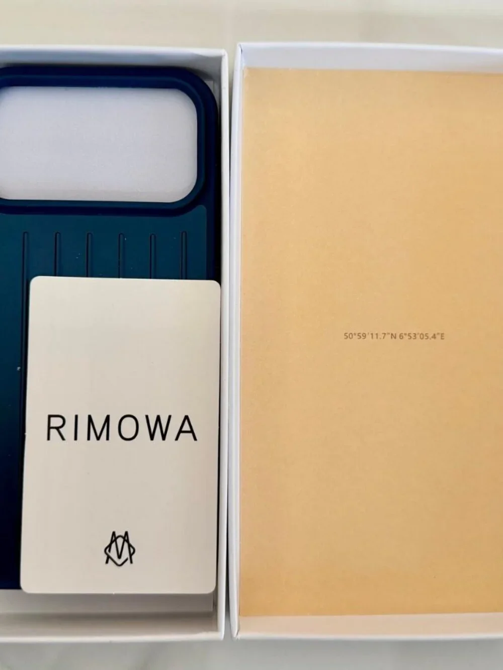 Rimowa Blue iPhone 17 Pro Max Phone Case